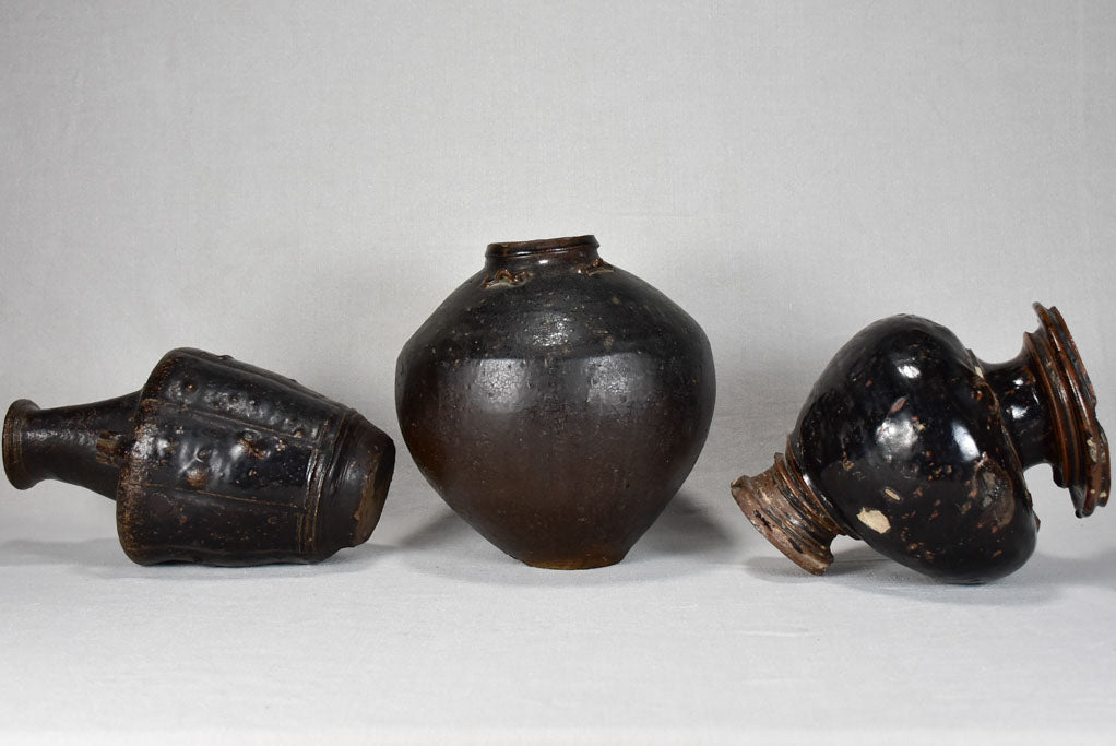 Three 17th-century Indonesian ceramic refuse