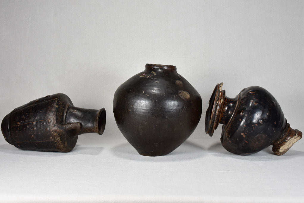 Three 17th-century Indonesian ceramic refuse