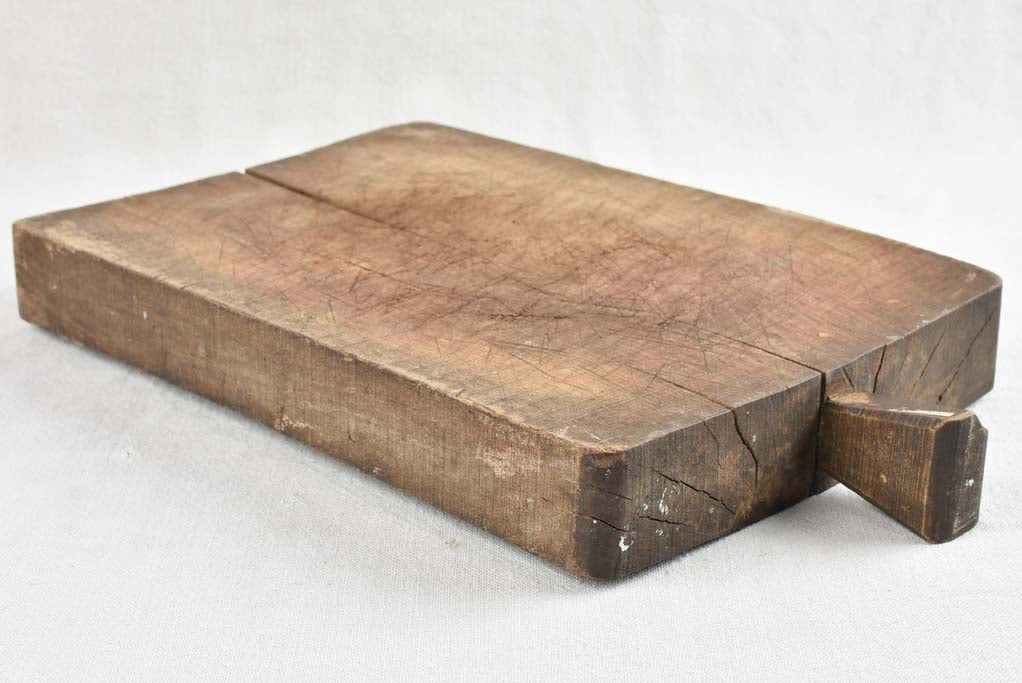 Antique French cutting board - oak - 17¾"