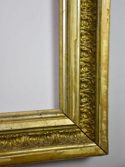 Mid-19th Century French gilt frame 21¼" x  29¼"