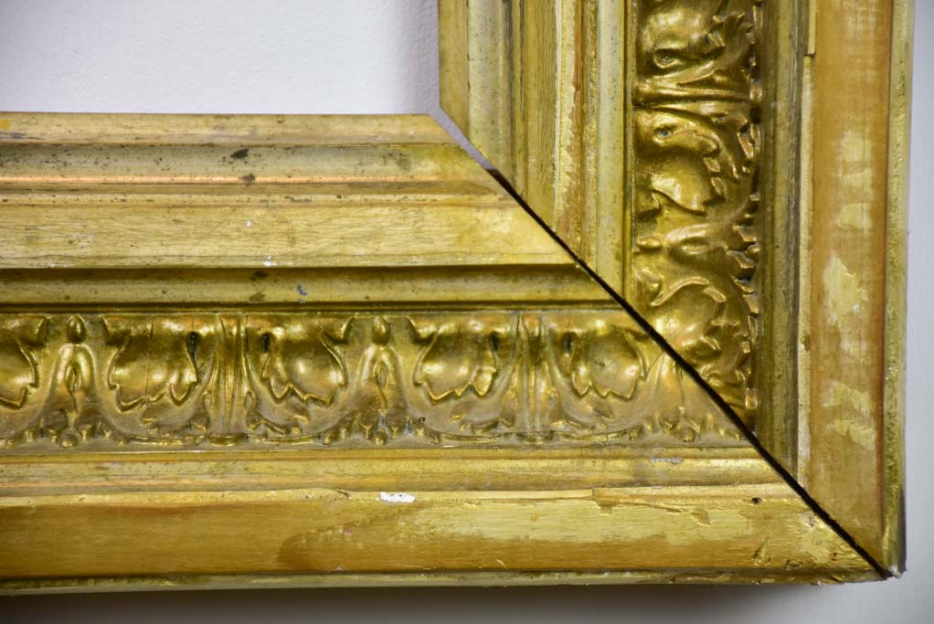 Mid-19th Century French gilt frame 21¼" x  29¼"