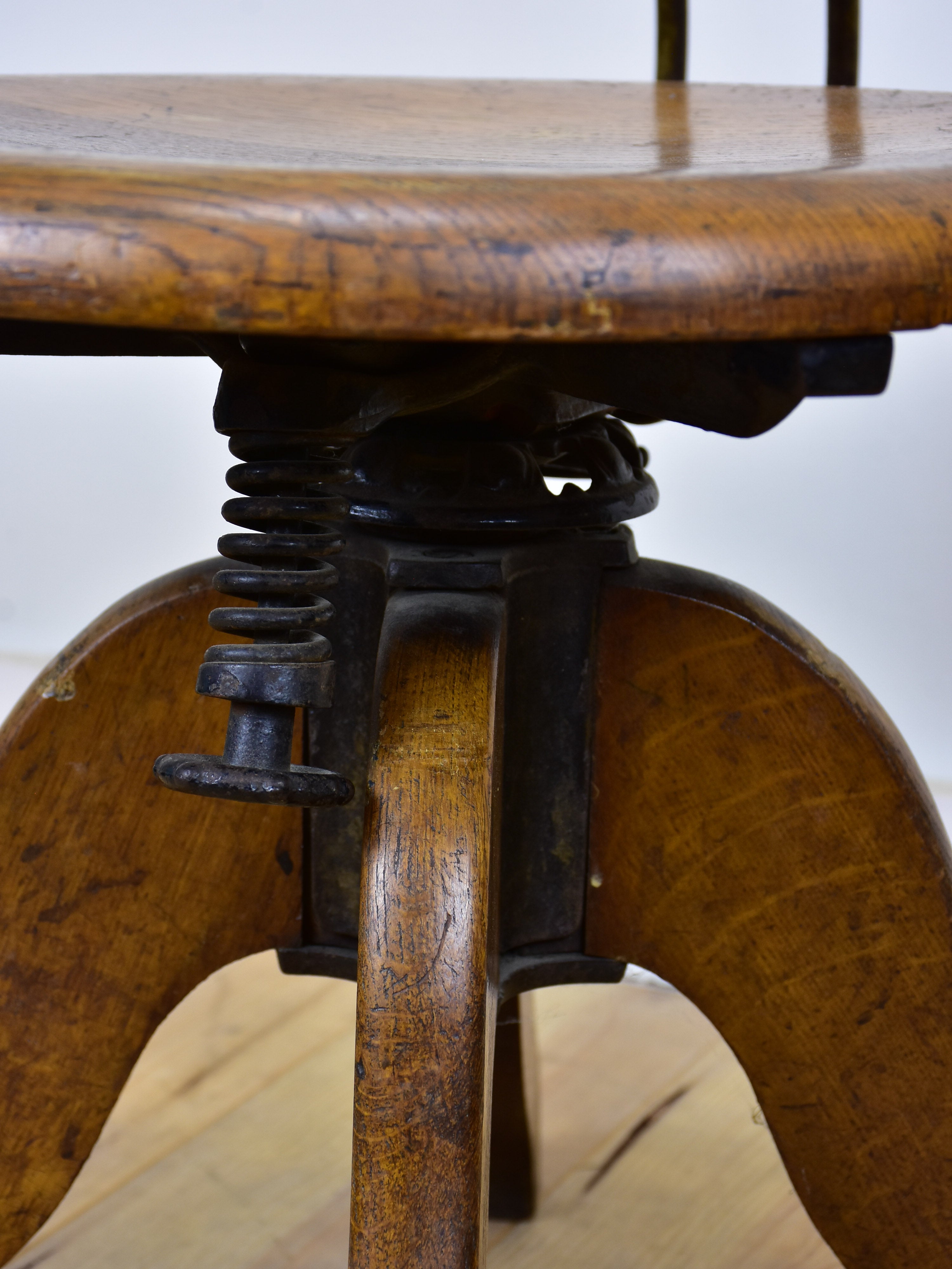 Small antique French wooden chair