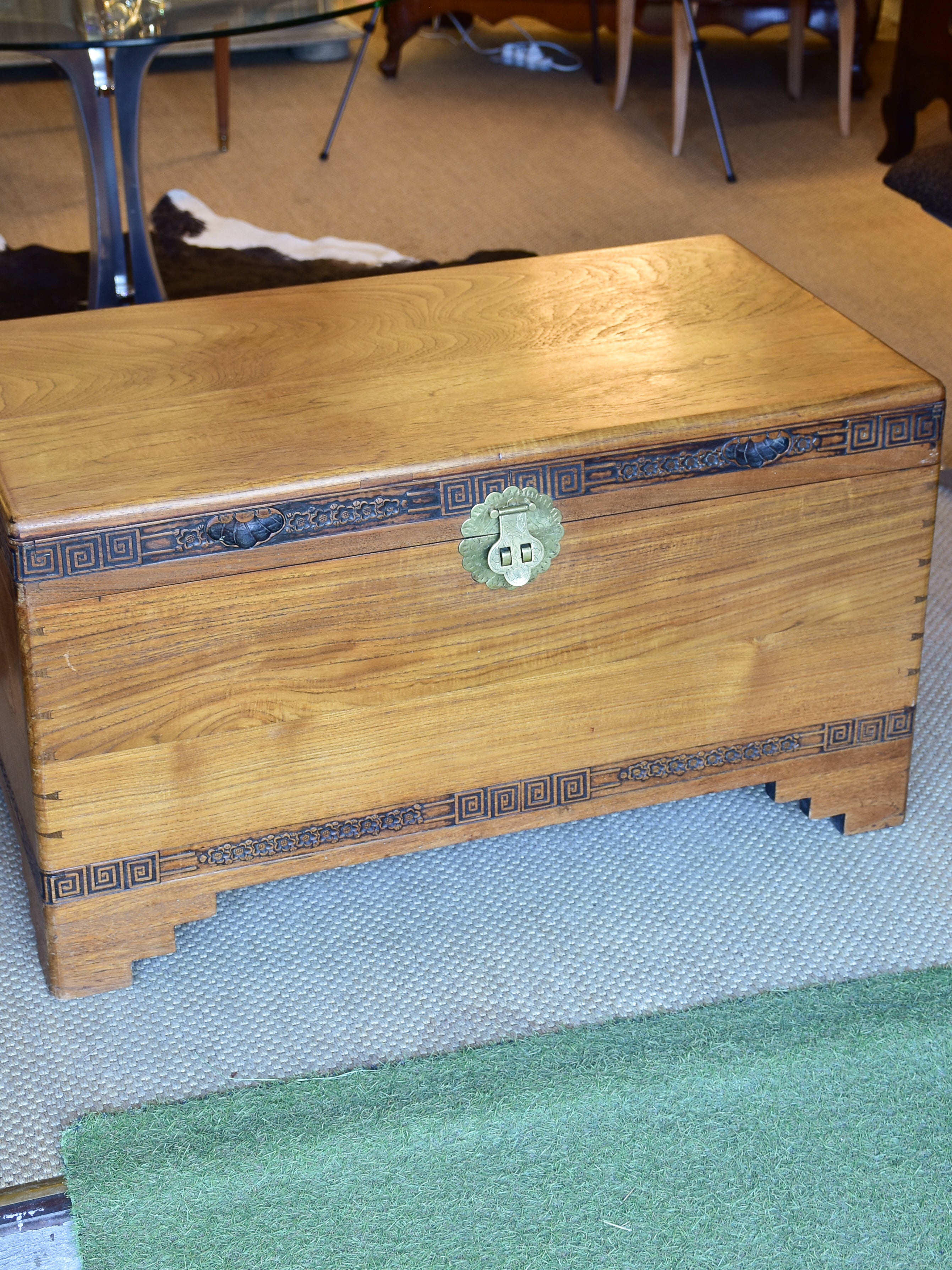 Camphor shipping trunk