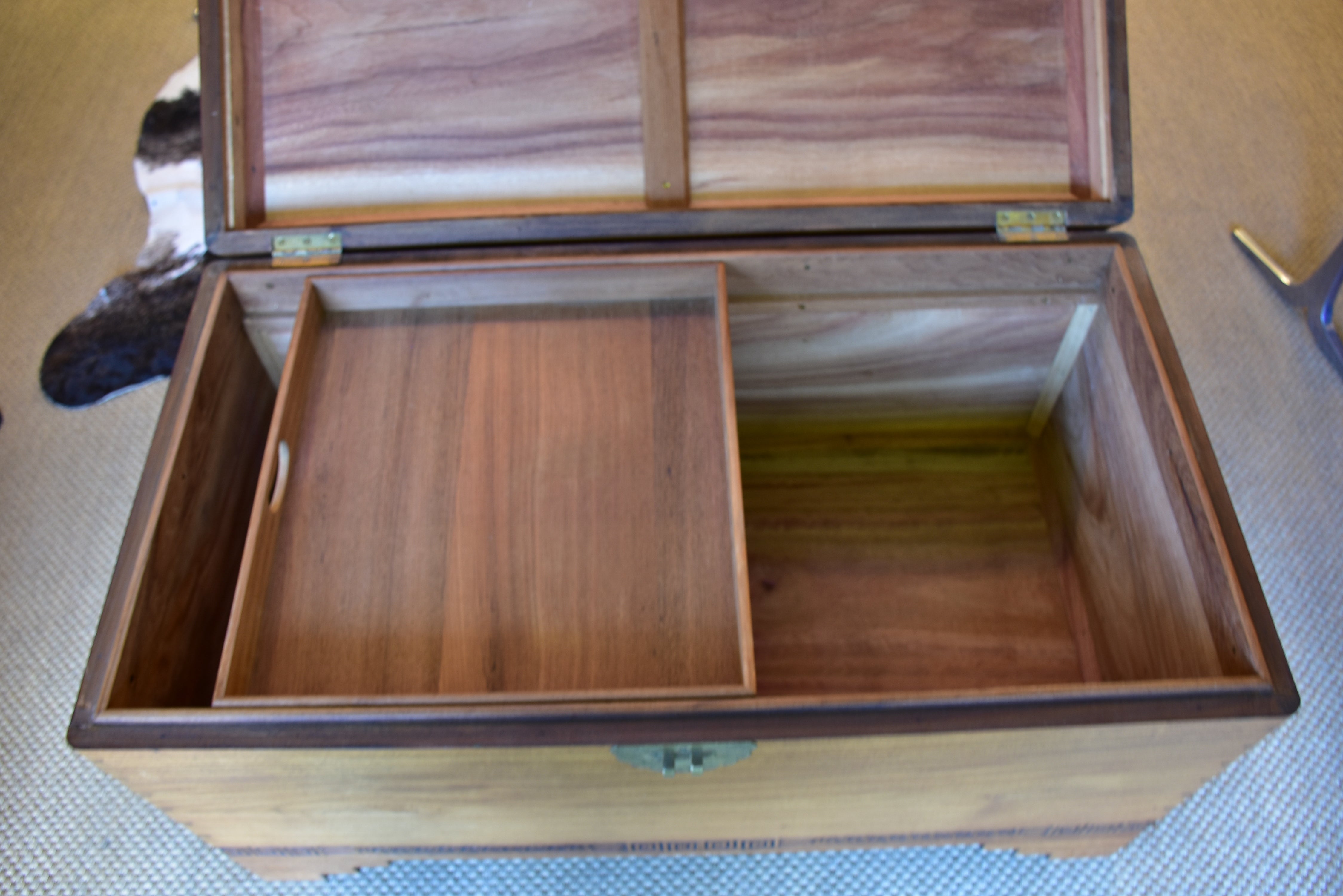 Camphor shipping trunk