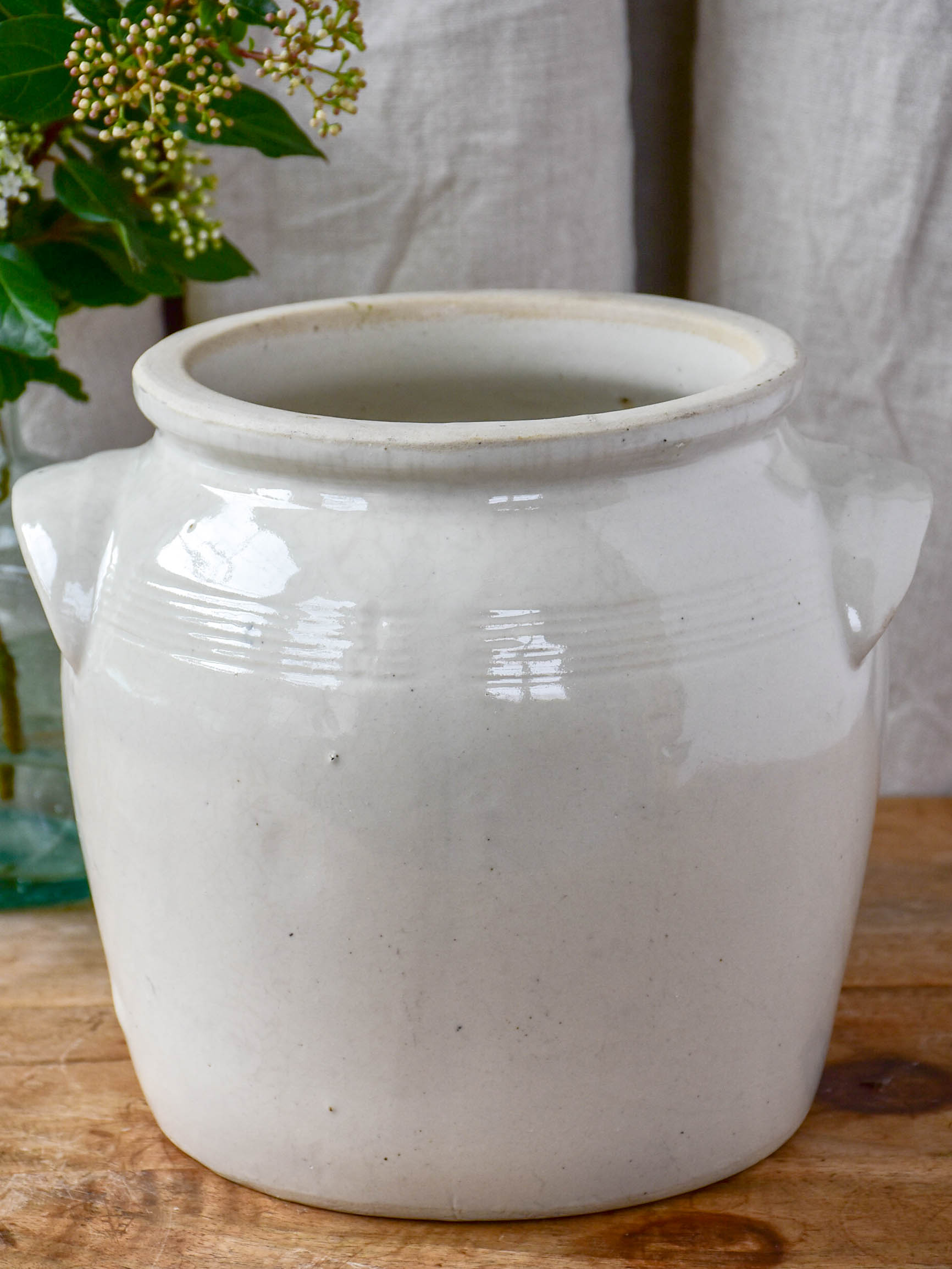 Early 20th century French preserving pot 9½”