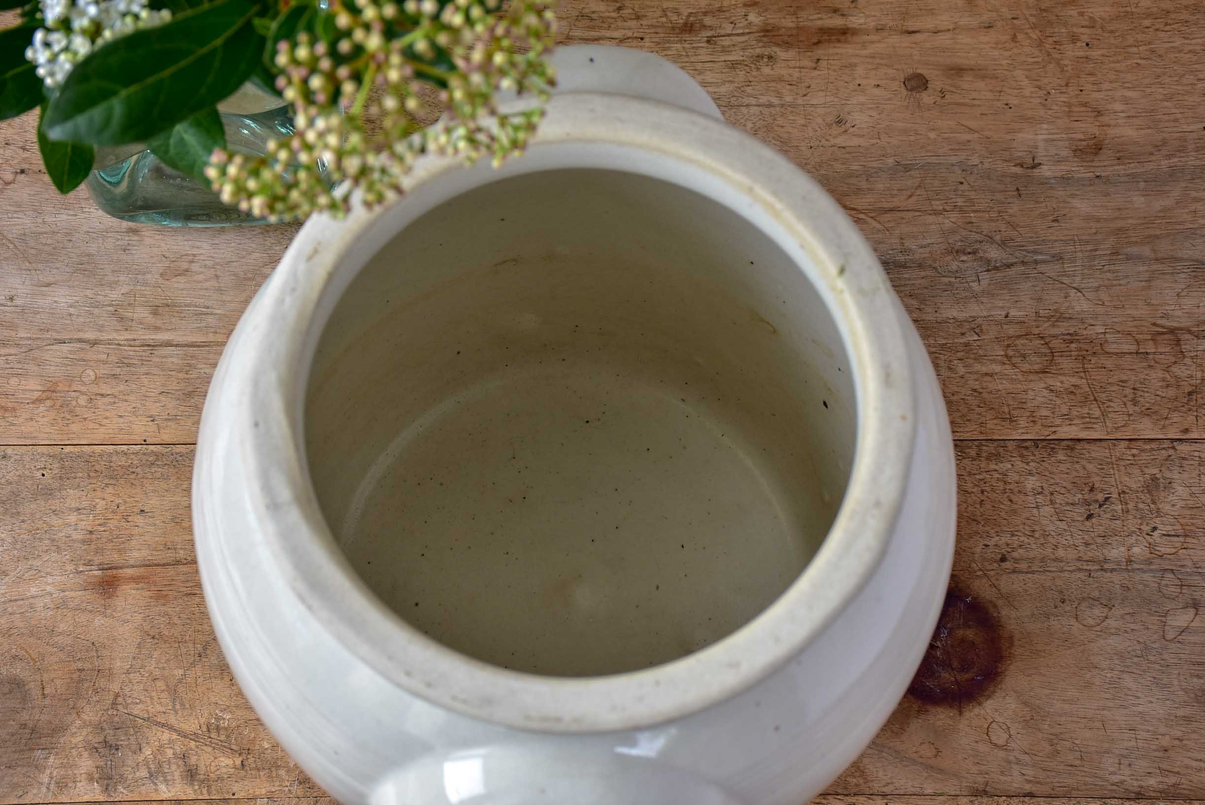 Early 20th century French preserving pot 9½”