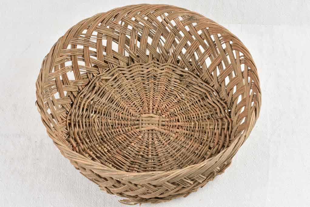 Pair of wicker baskets - 19¾"