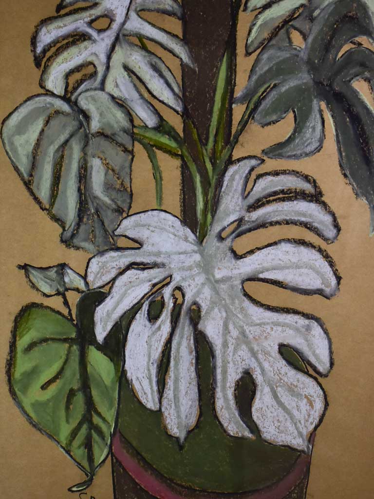 Monstera by Caroline Beauzon - green 34¼" x 24½"