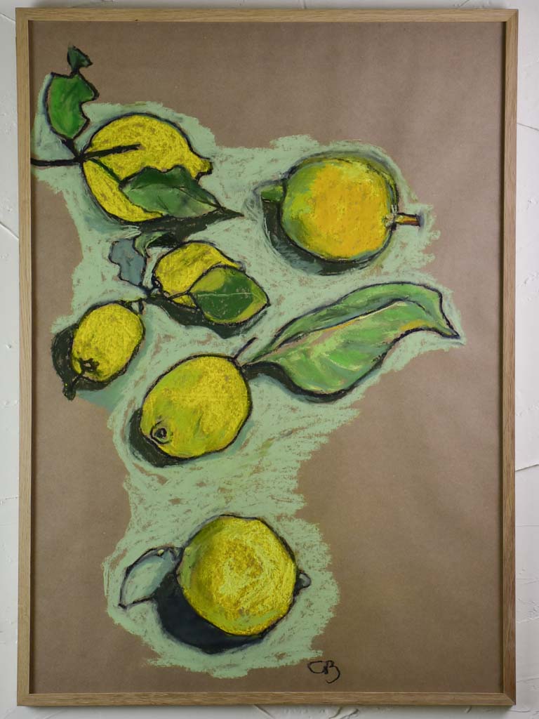 Citrons by Caroline Beauzon - large 34¼" x 24½"