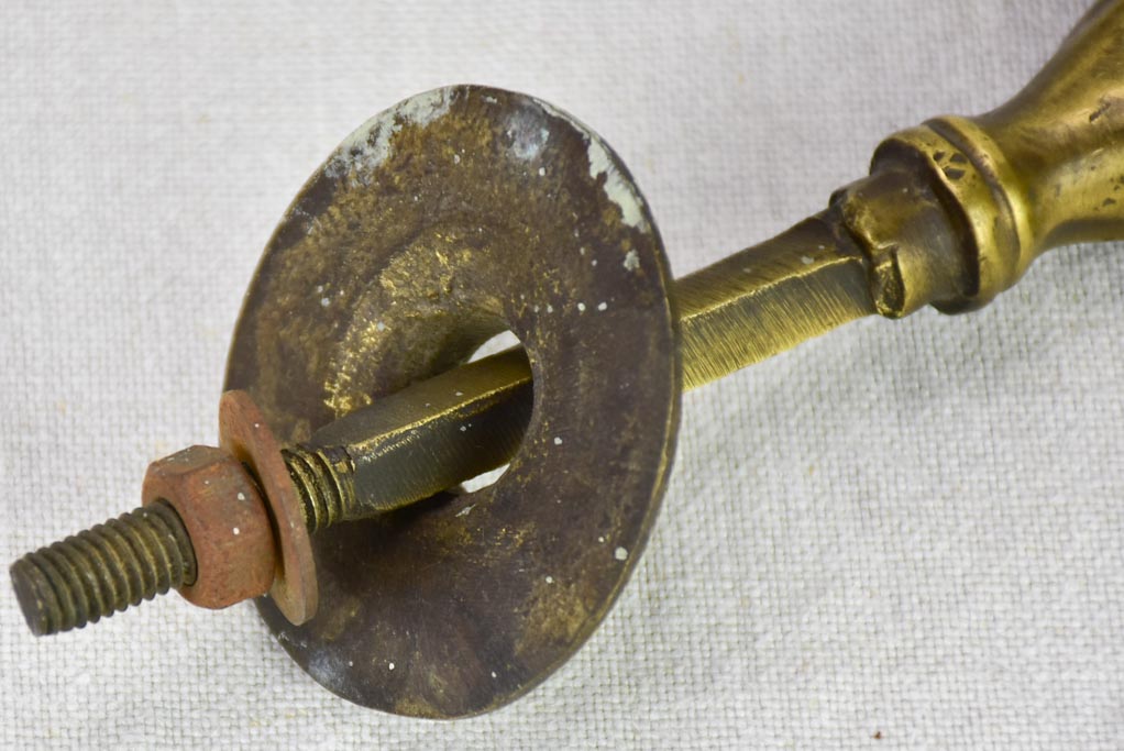 Four 19th Century english door handles in the shape of hands