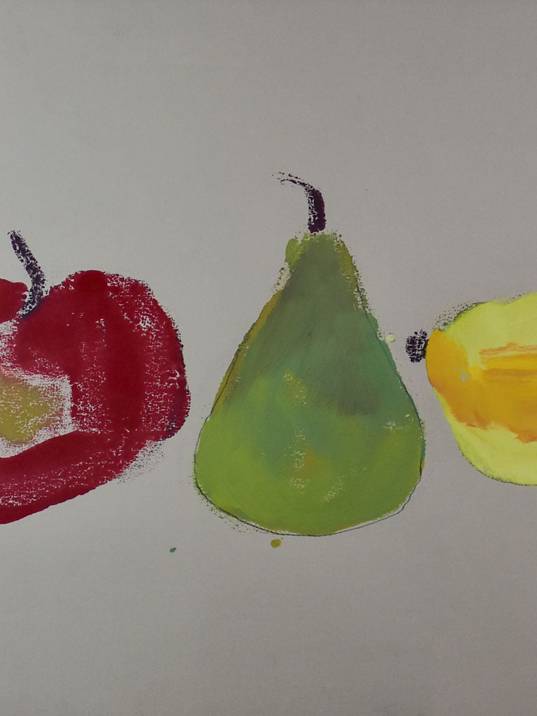 Pomme, poire, citron" by Caroline Beauzon 1 of 2 26½" x 20½""