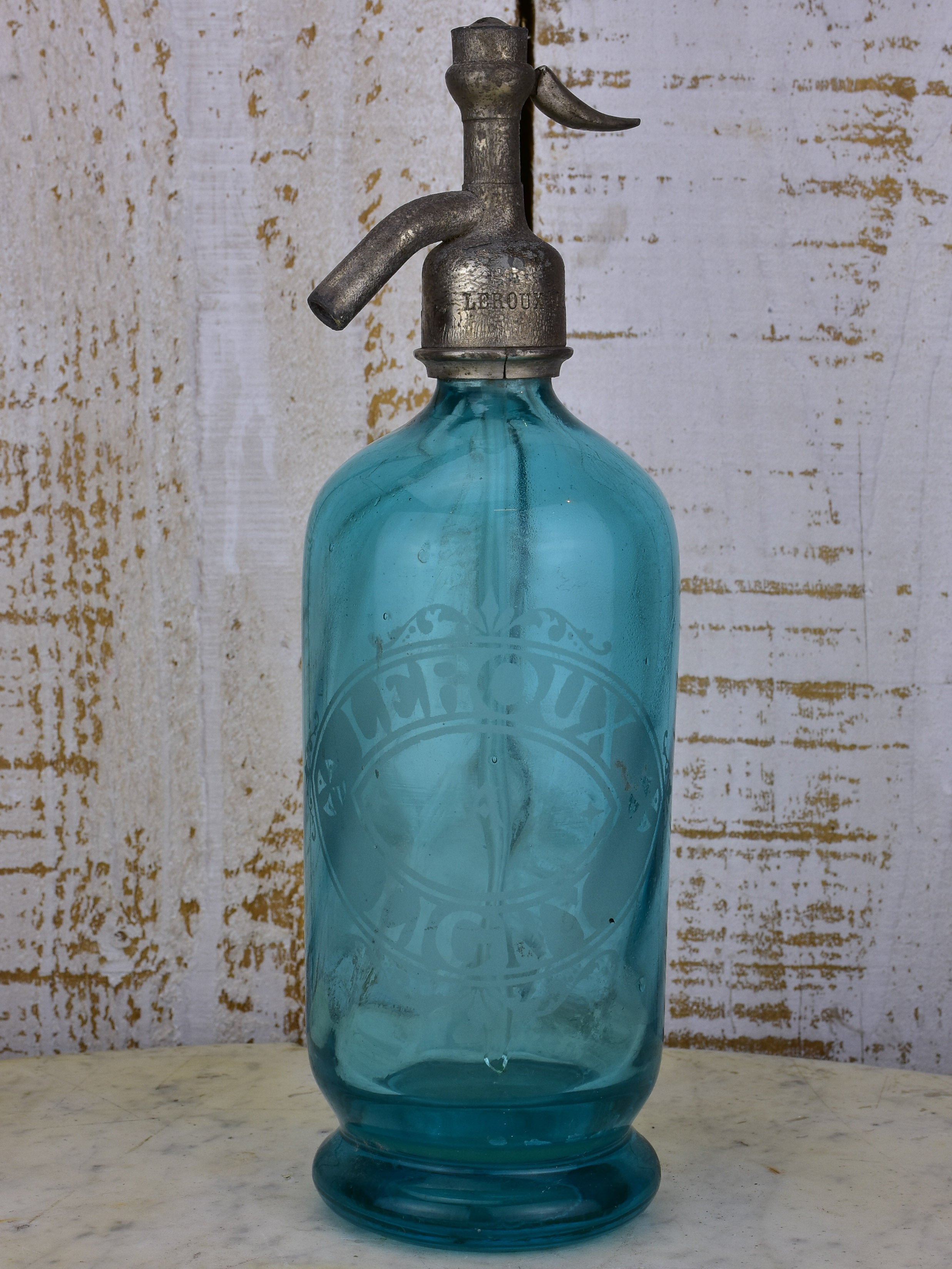 Leroux Seltzer bottle - blue