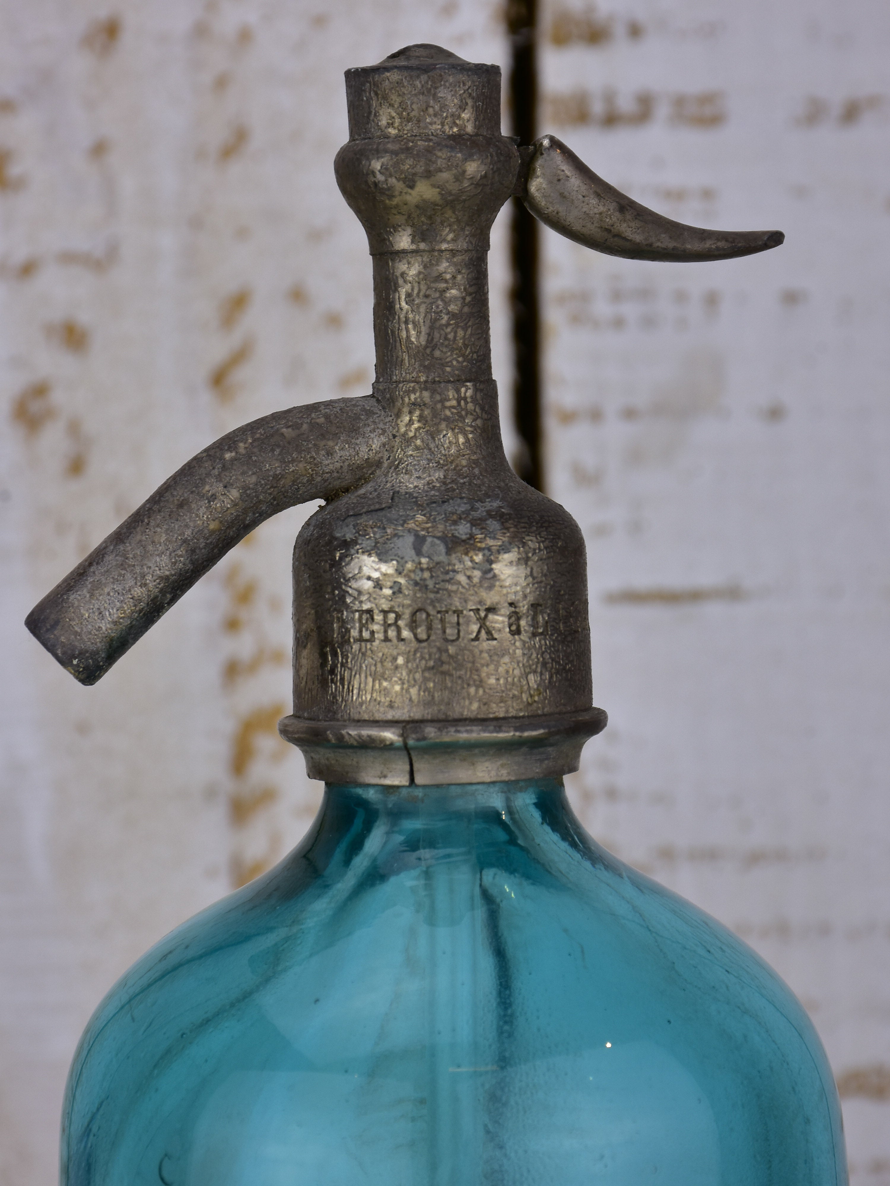 Leroux Seltzer bottle - blue