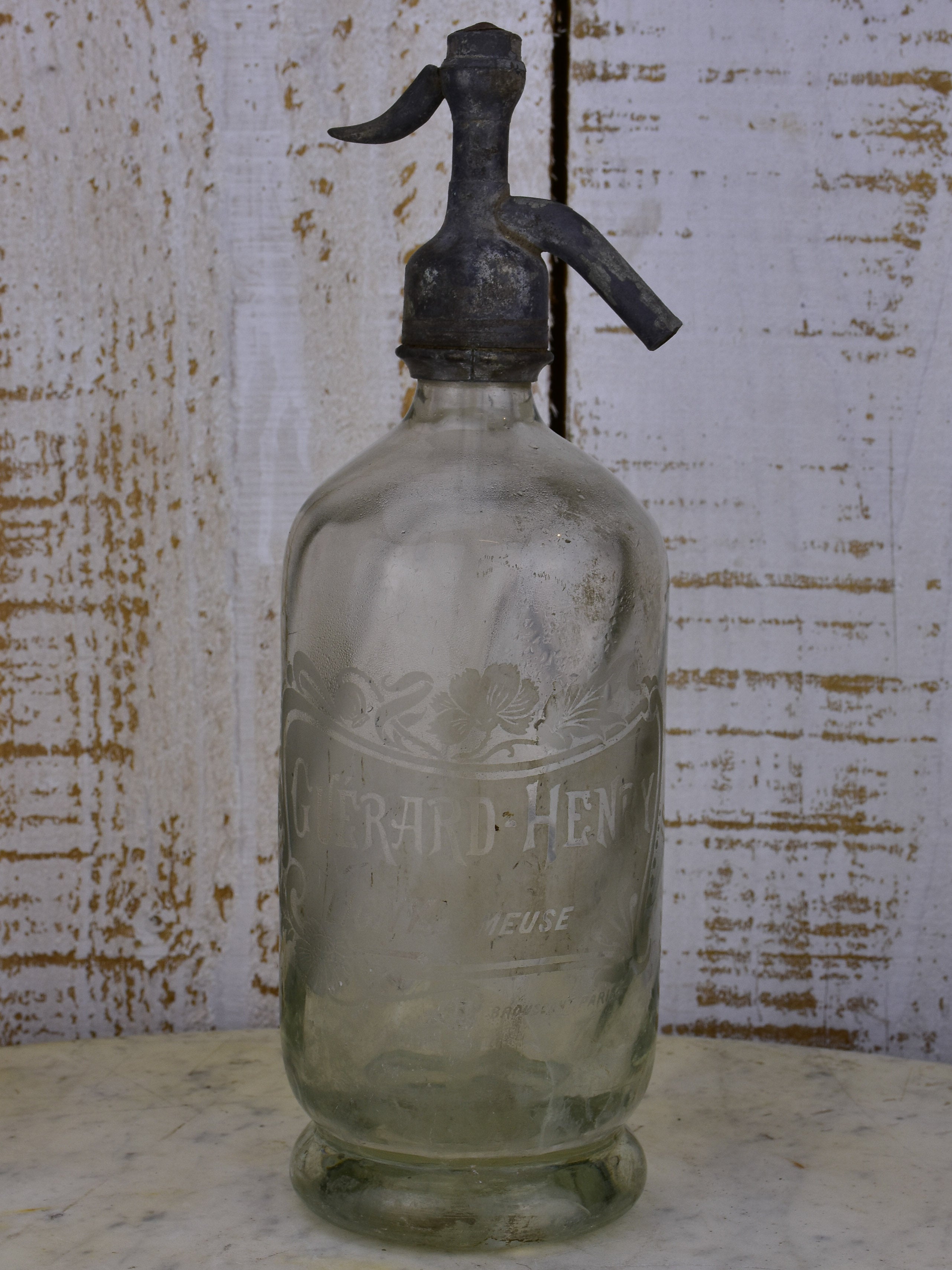 Guerard-Henry Antique French Seltzer bottle