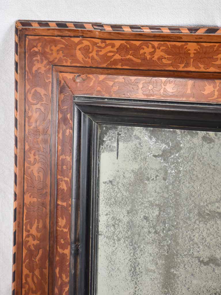 Nineteenth-century aged Languedoc mirror