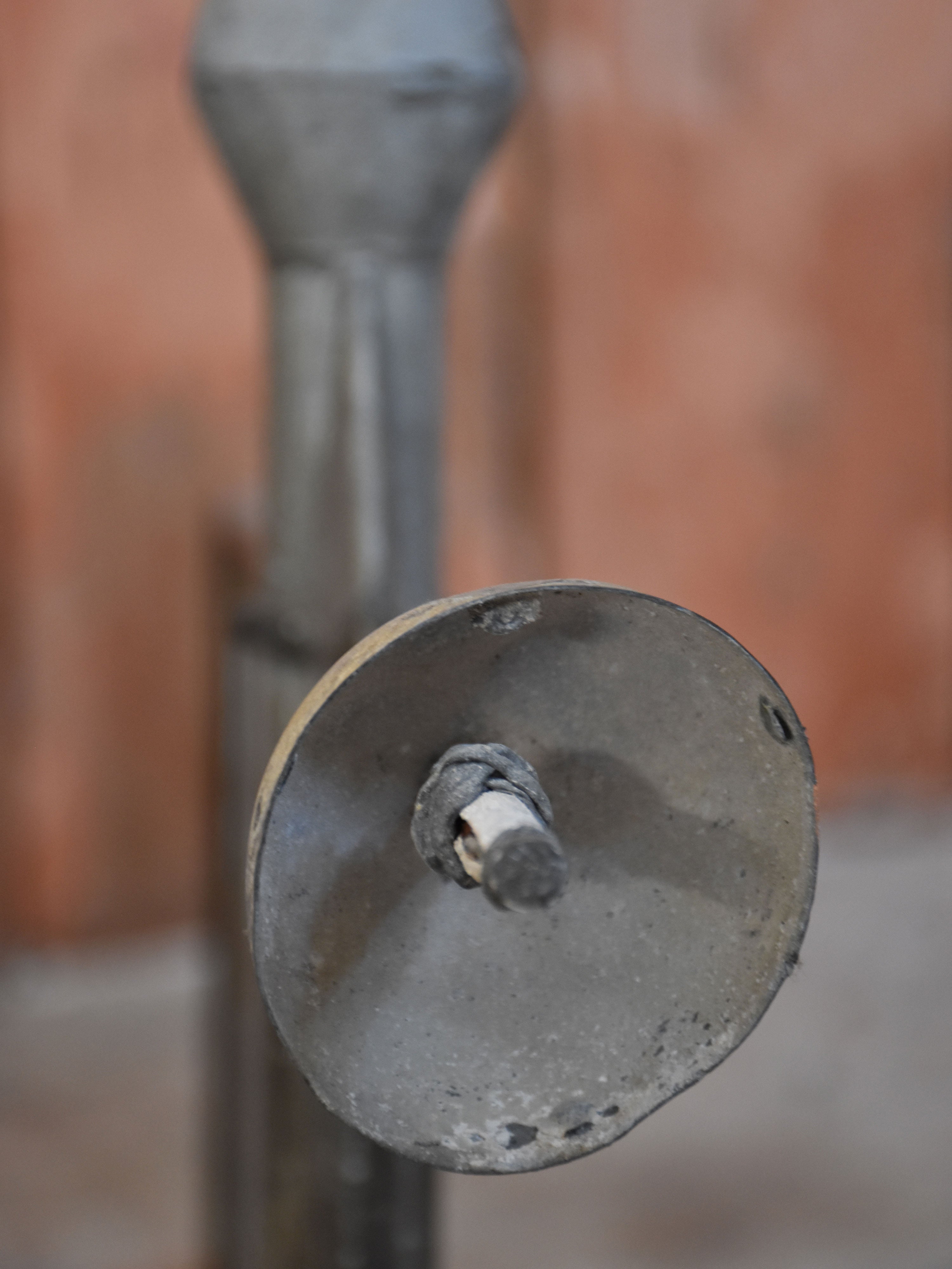 19th century French weathervane flag - zinc