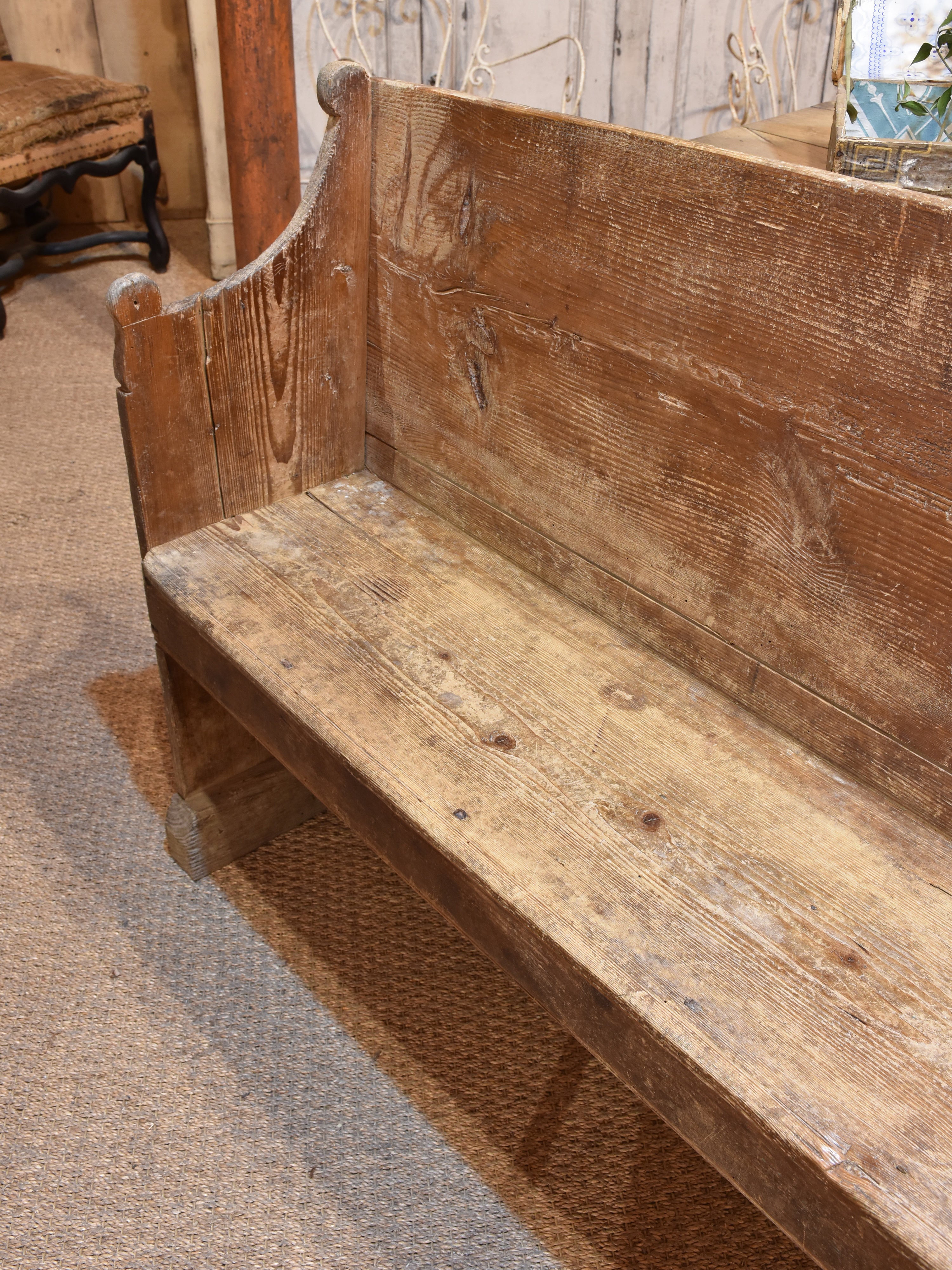 18th century French bench seat