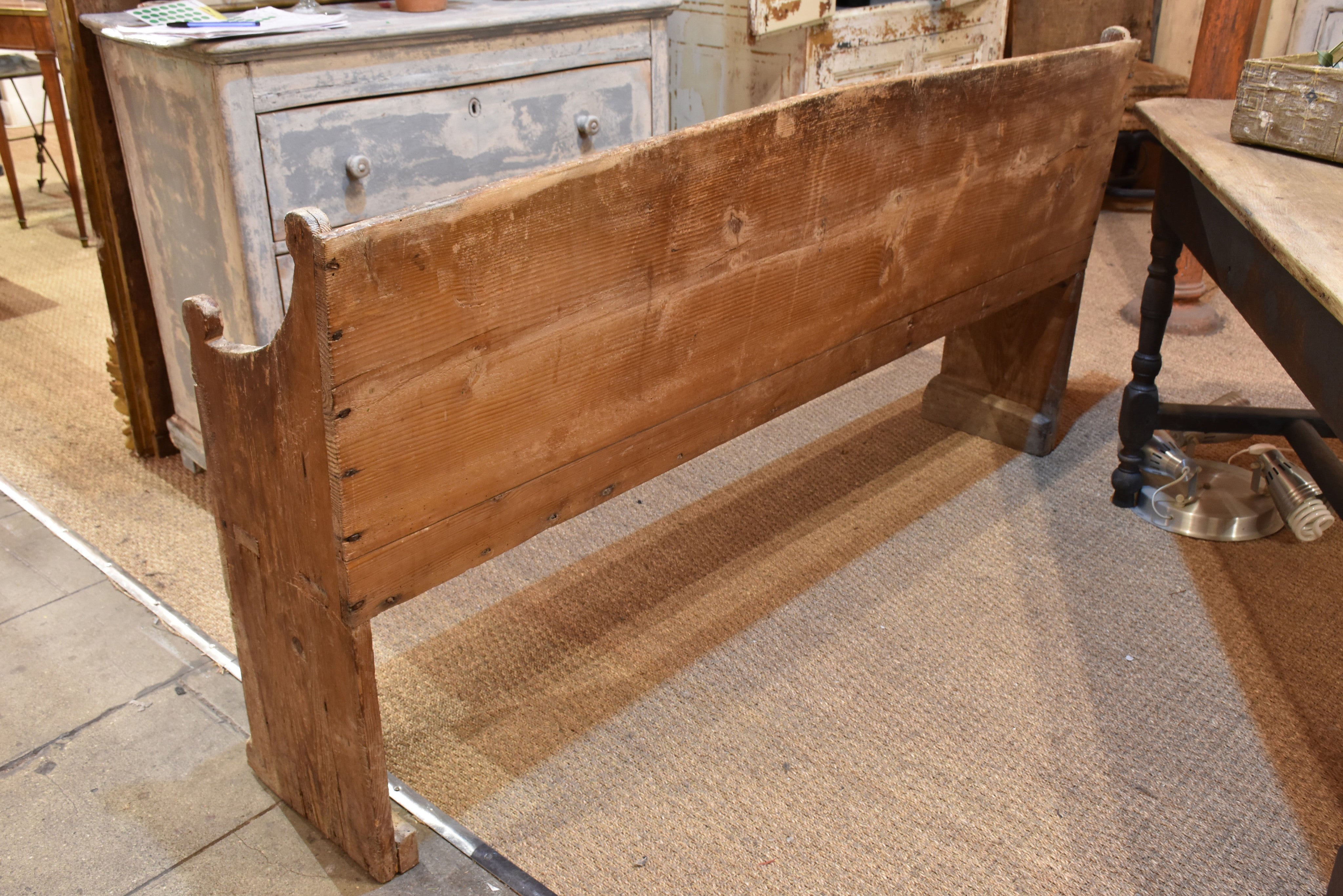 18th century French bench seat