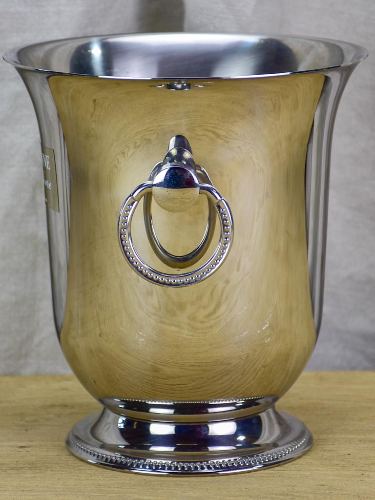 Guy Degrenne champagne bucket - stainless steel