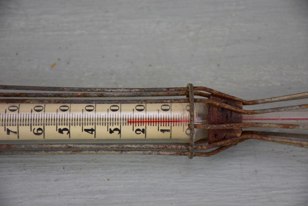 Antique French cooking thermometer for preserves