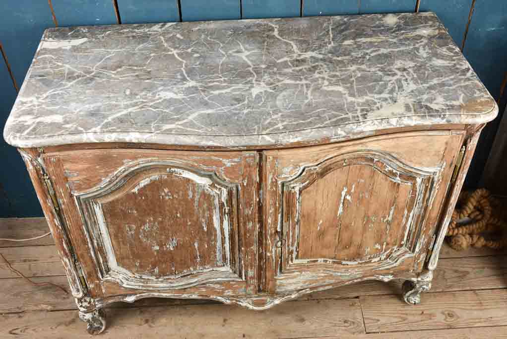 18th century marble top buffet