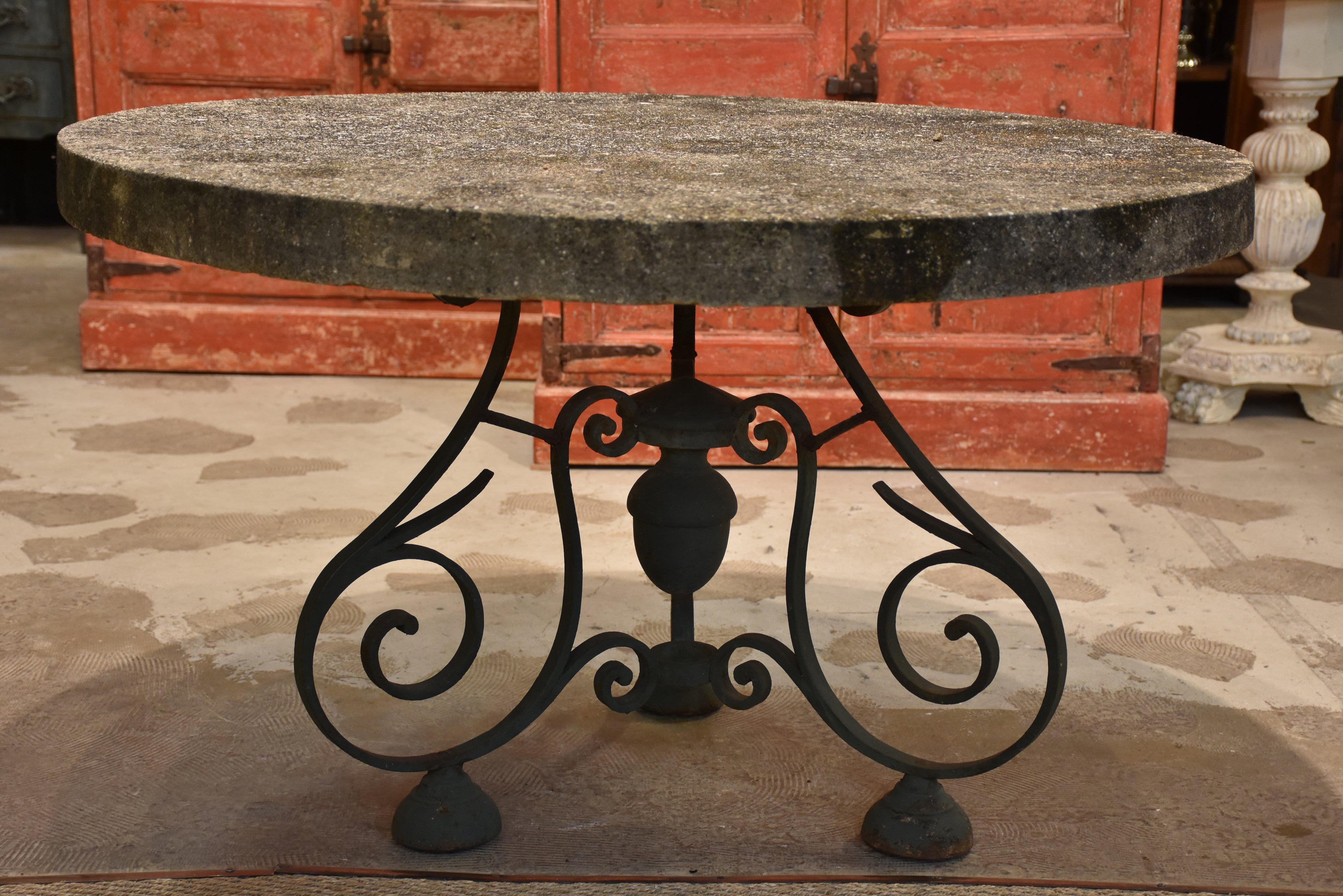 Large French garden table