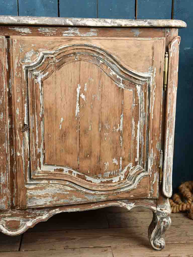 18th century marble top buffet