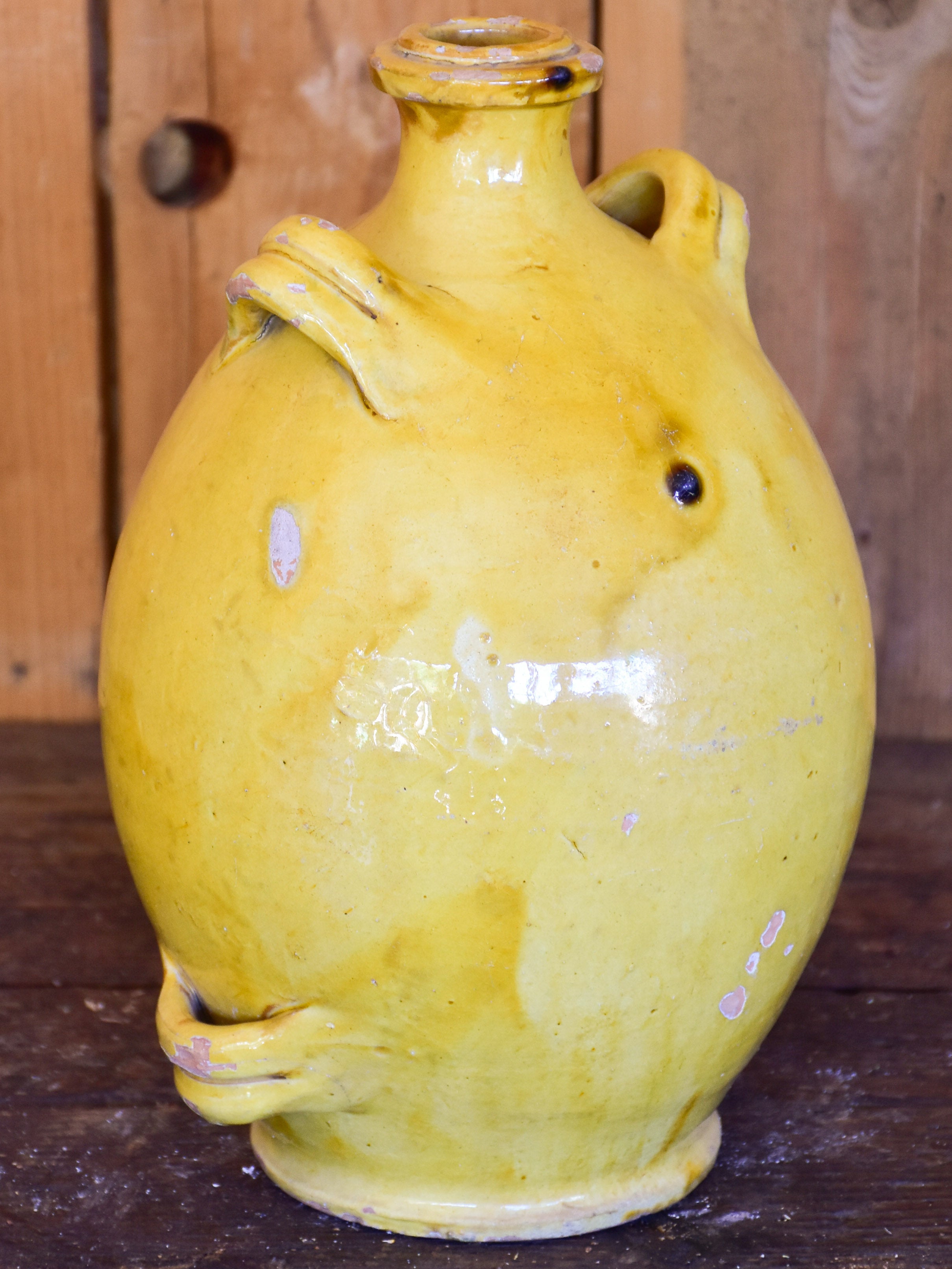 19th century French conscience water jug