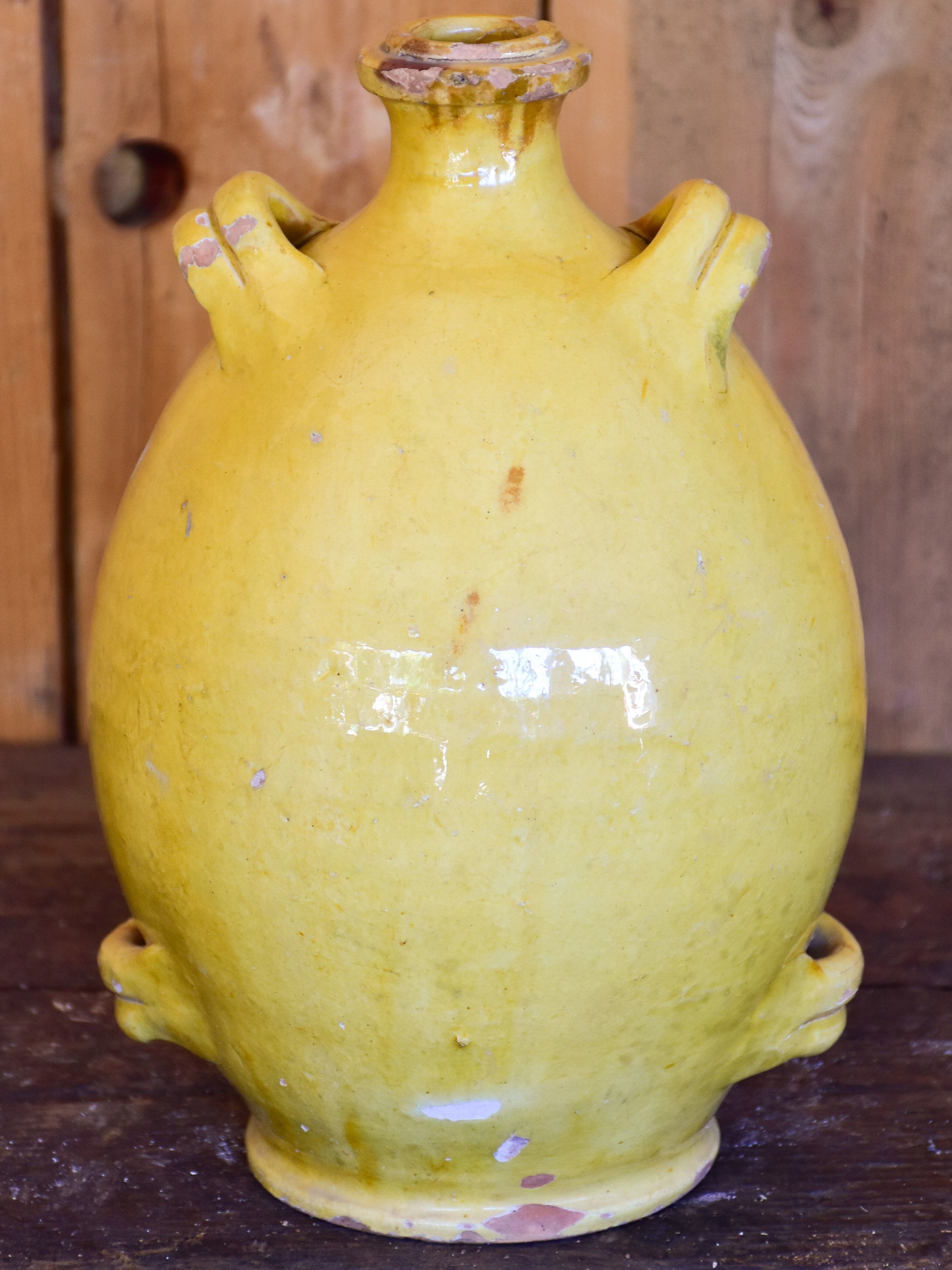 19th century French conscience water jug