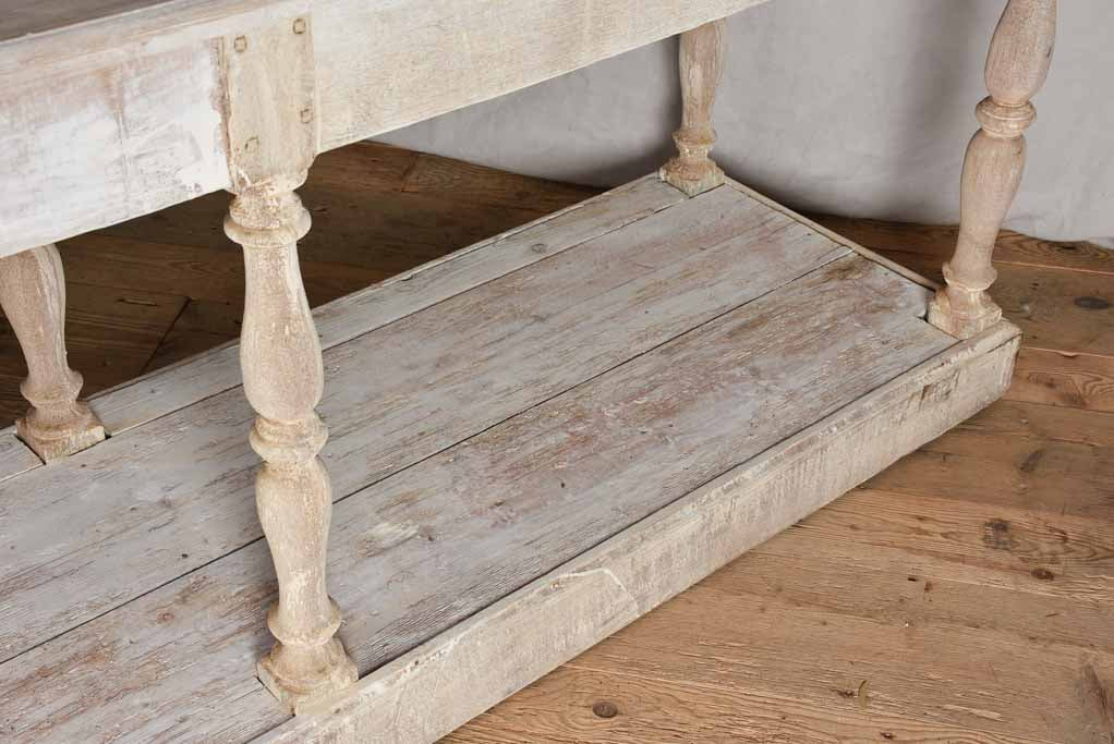 Antique French draper's table - 89¾"