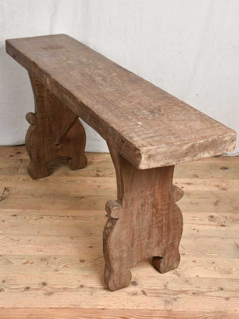 Primitive artisan made console table - 2 available - 67"