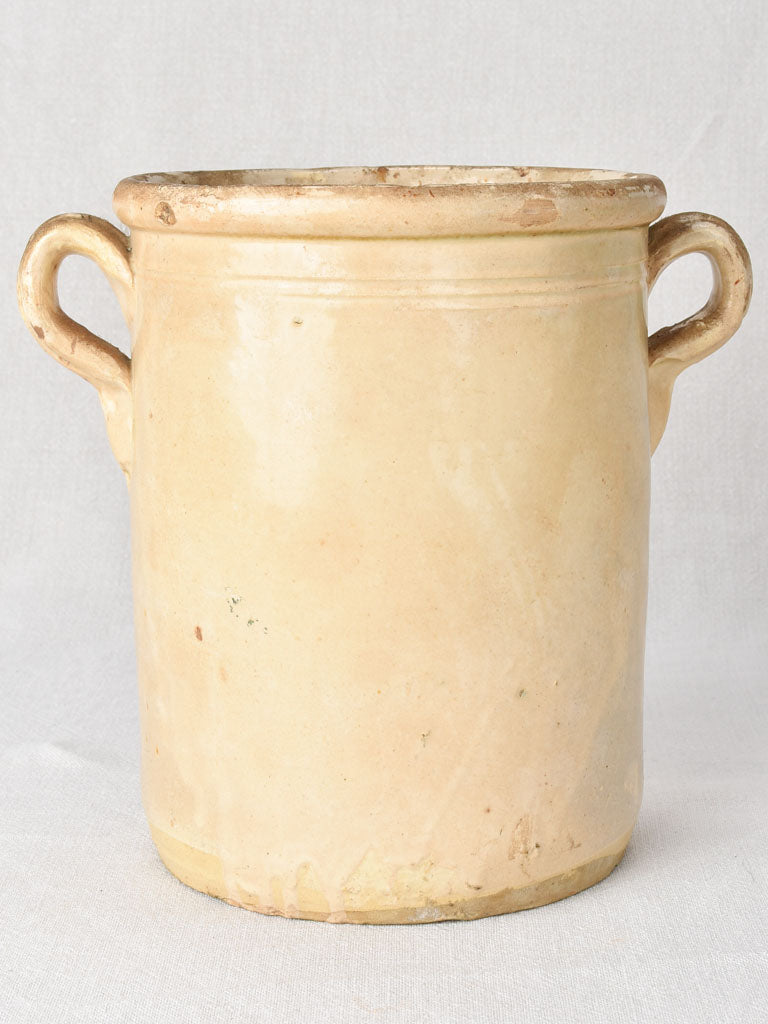 19th century Italian preserving pot 10¾"