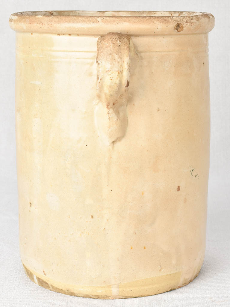 19th century Italian preserving pot 10¾"