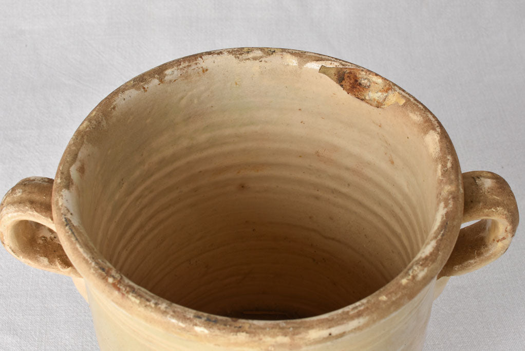 19th century Italian preserving pot 10¾"