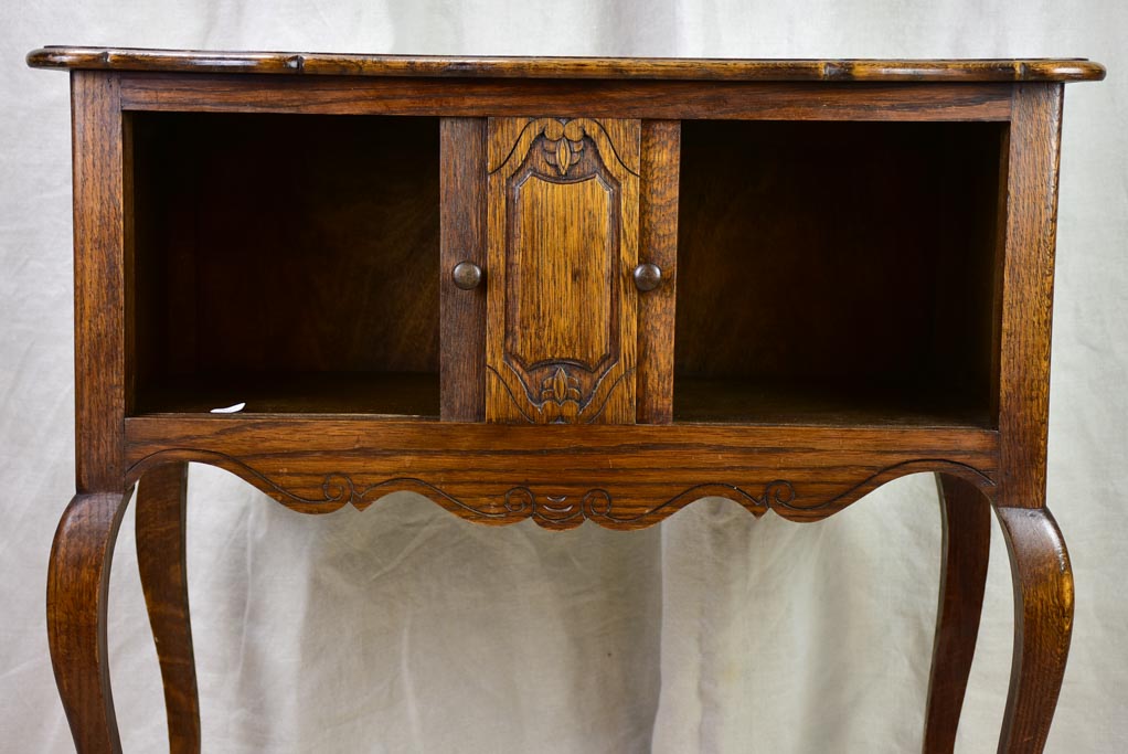 19th Century French double width nightstand for in between beds