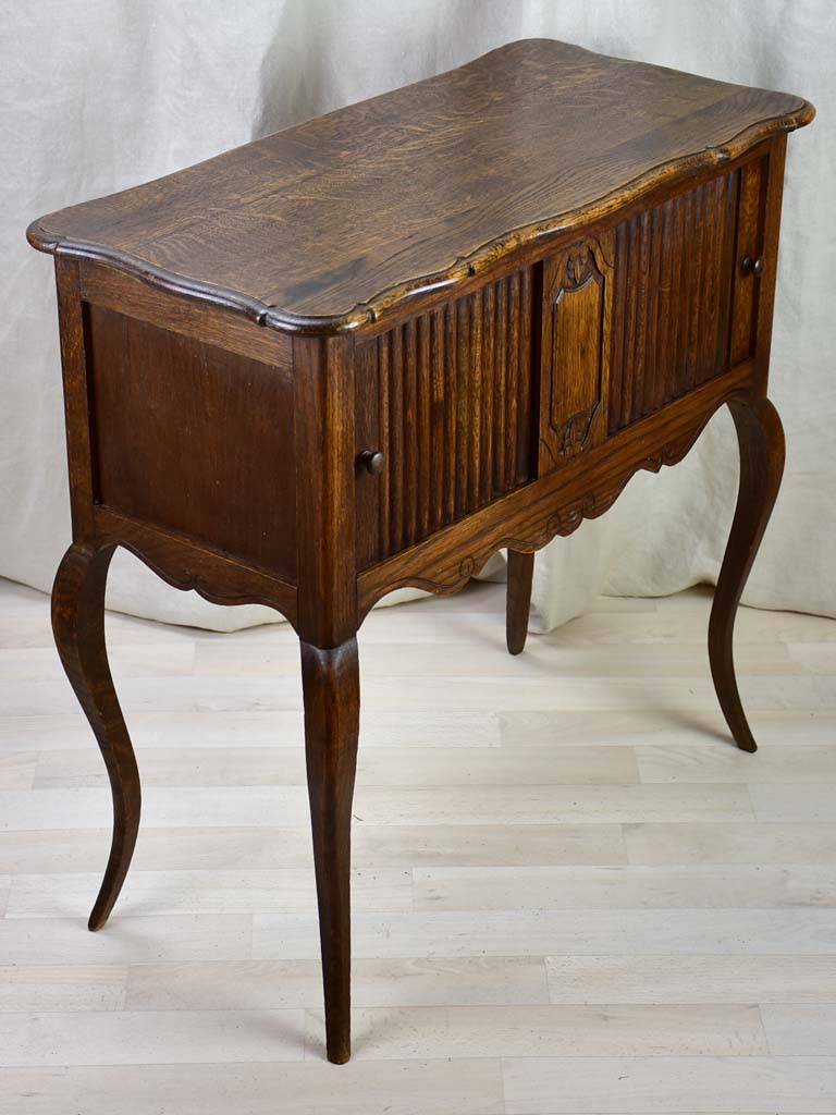 19th Century French double width nightstand for in between beds