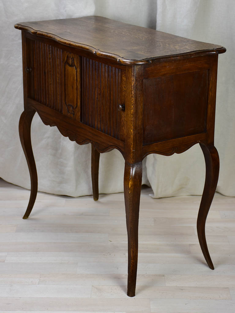 19th Century French double width nightstand for in between beds