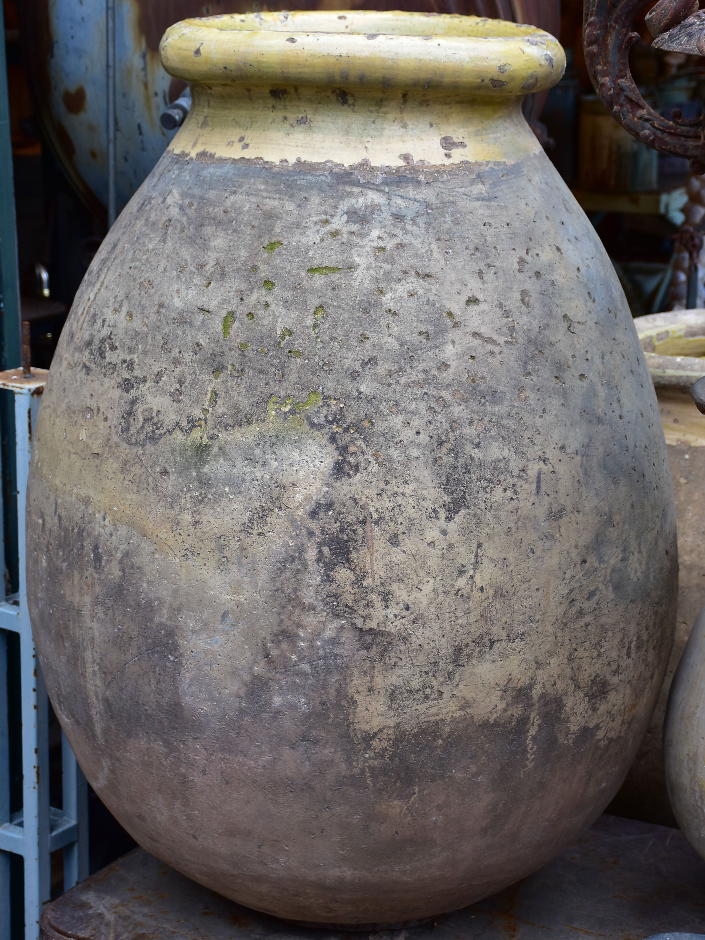 19th century French biot jar - 41"