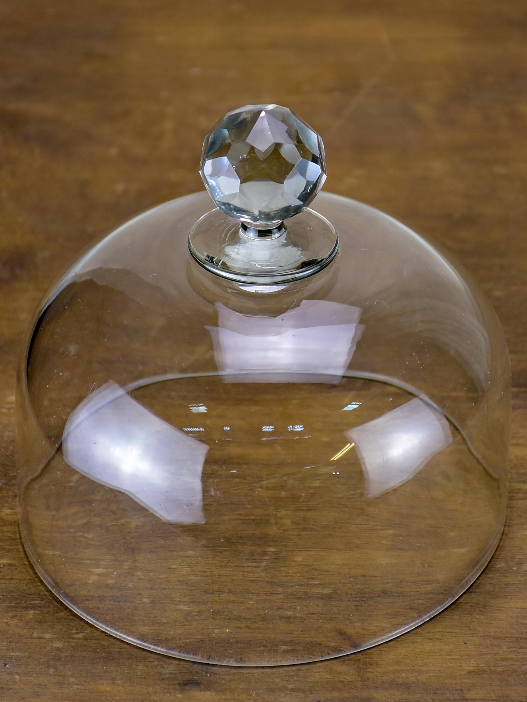 Vintage French glass dome