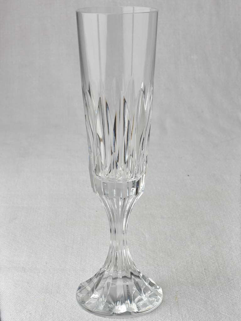 Elegant 1950s Baccarat stemware set