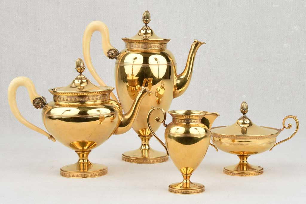 Time-honored Delheid Freres Tea Set