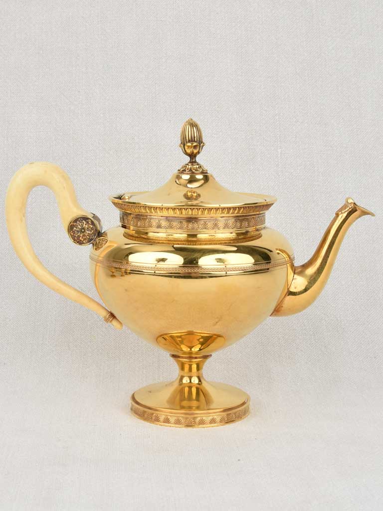 Antique Belgian Delheid Freres Tea Service