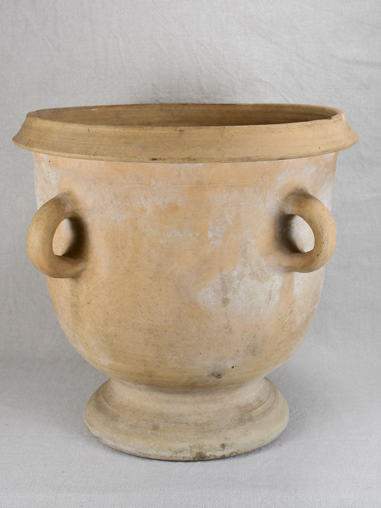 Antique French terracotta garden planter