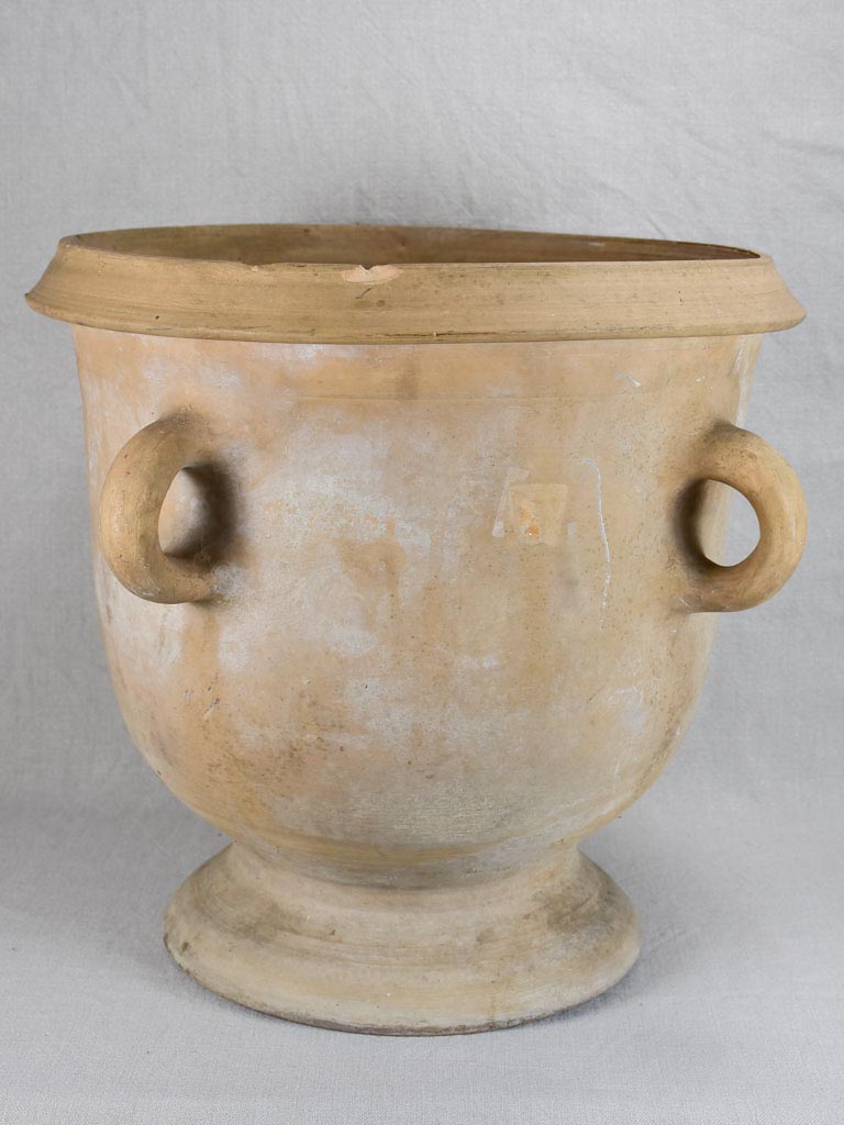 Nineteenth-century clay Castelnaudary planter