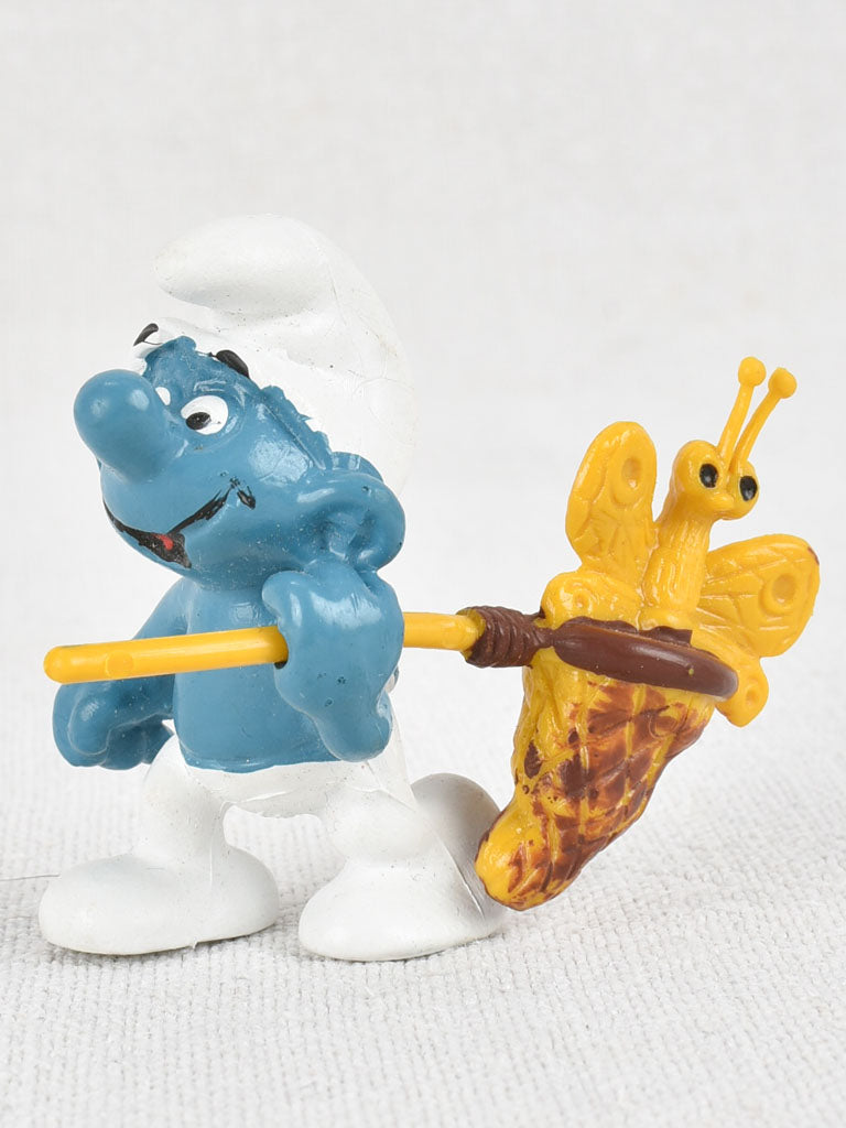 Collection of 5 vintage Smurf figurines 2¼"