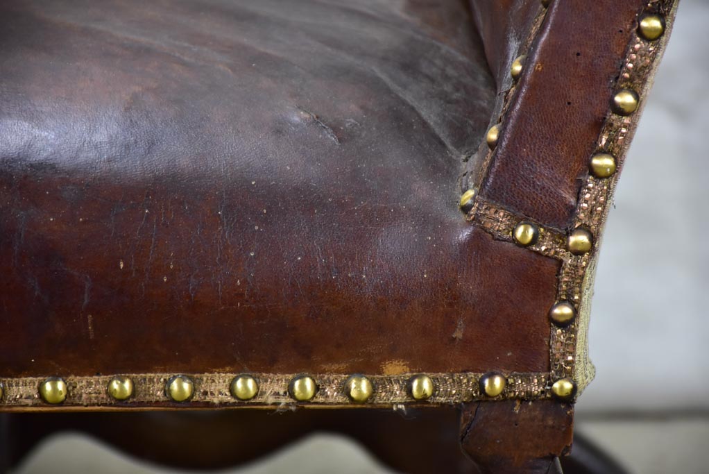 Very large Louis XIII armchair