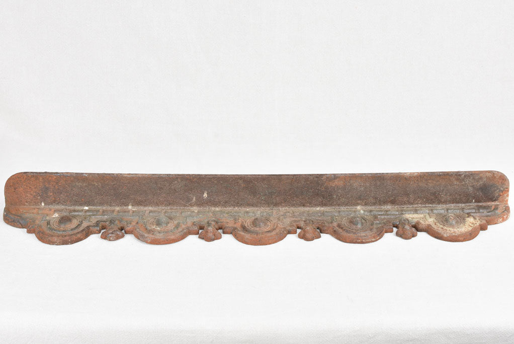 Cast iron spice rack from a bourgeois home 40½"