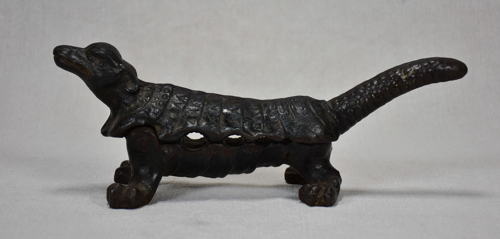 19th Century cast iron pharmacist's cork mold "mâche bouchon" - mythological creature 11"