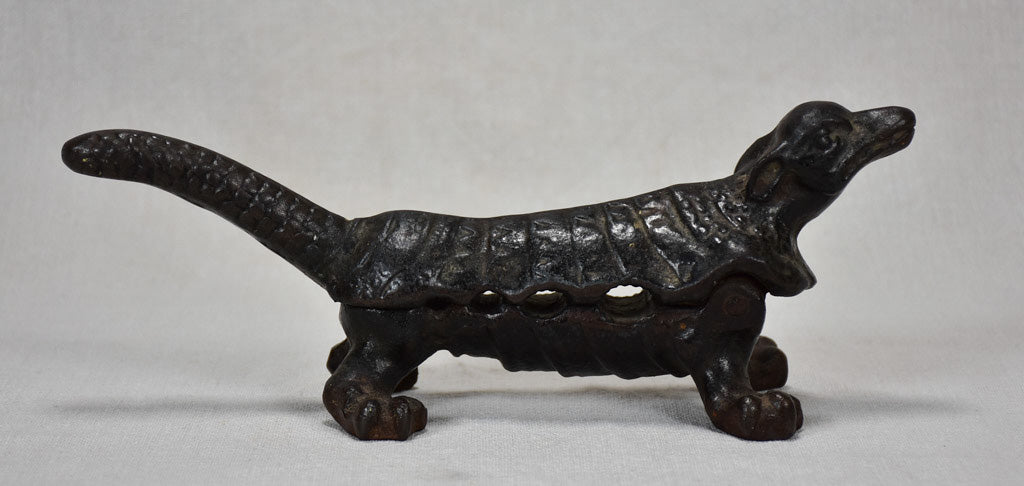 19th Century cast iron pharmacist's cork mold "mâche bouchon" - mythological creature 11"