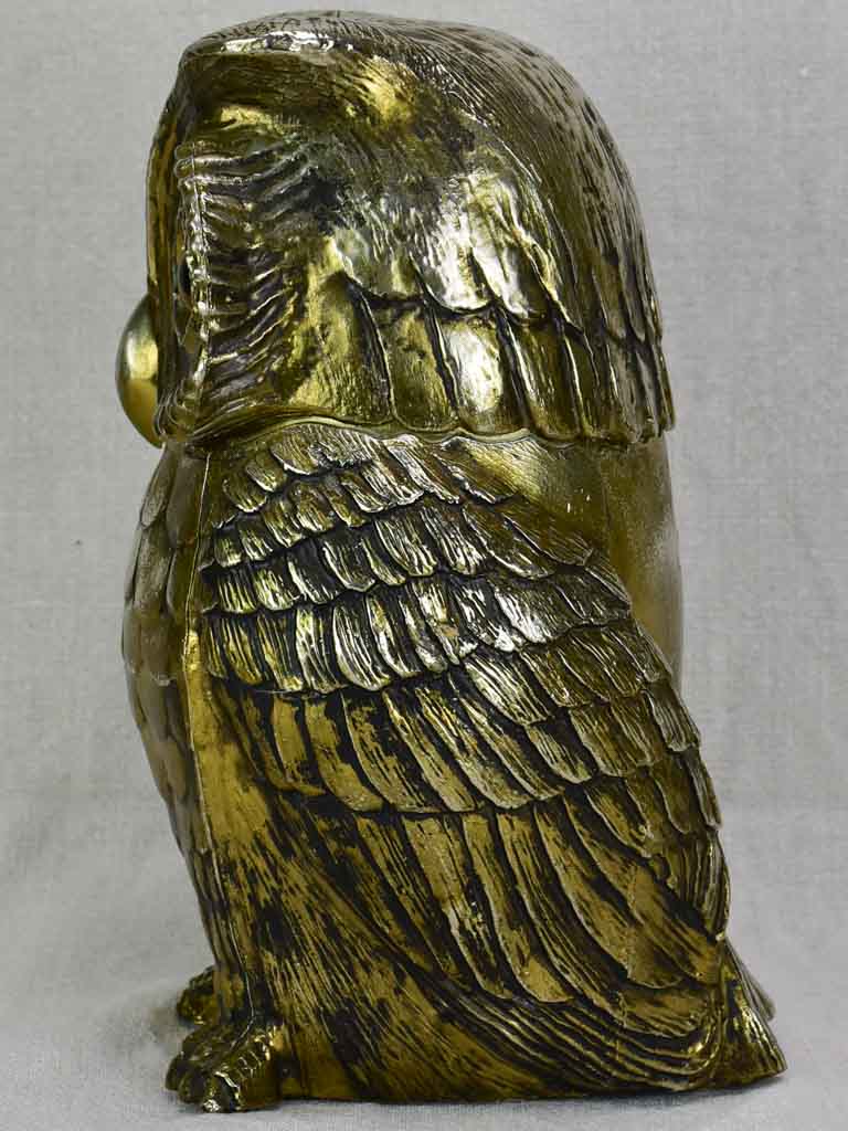 Vintage FreddoTherm owl ice bucket 11" high